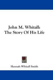 Cover of John M. Whitall