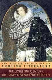 Cover of The Norton Anthology of English Literature -- Seventh Edition -- Volume 1B