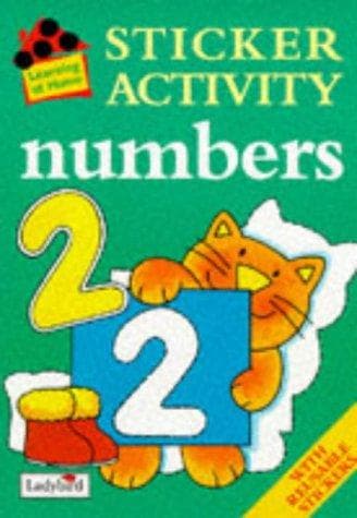 Cover of Learning at Home Sticker Activity Numbers