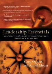 Cover of Leadership essentials