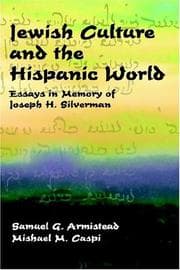 Cover of Jewish culture and the Hispanic world