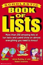 Cover of Scholastic book of lists