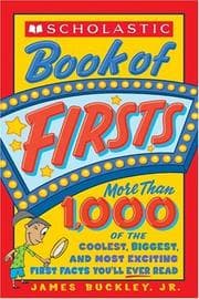 Cover of Scholastic book of firsts