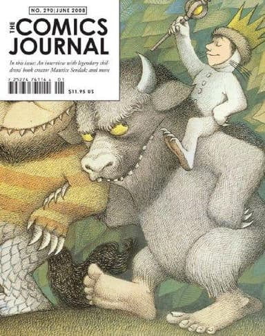Cover of The Comics Journal #290
