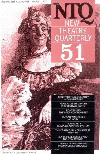 Cover of New Theatre Quarterly 51