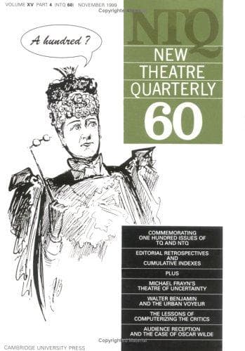 Cover of New Theatre Quarterly 60