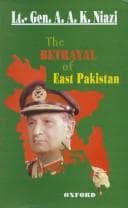 Cover of The betrayal of East Pakistan