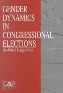 Cover of Gender dynamics in congressional elections