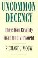 Cover of Uncommon decency