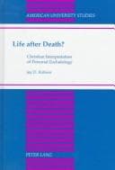 Cover of Life after death?