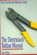 Cover of The electrician's toolbox manual
