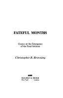 Cover of Fateful months