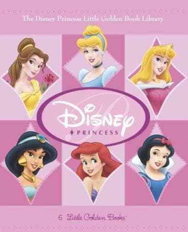 Cover of The Disney Princess Little Golden Book Library