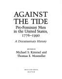 Cover of Against the tide