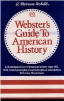 Cover of Webster's guide to American history