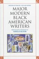 Cover of Major Modern Black American Writers (Writers of English)