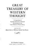 Cover of Great treasury of Western thought