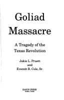 Cover of Goliad massacre