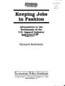 Cover of Keeping Jobs in Fashion
