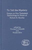 Cover of To tell the mystery