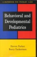 Cover of Behavioral and developmental pediatrics
