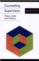 Cover of Counselling supervision