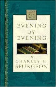 Cover of Evening by evening