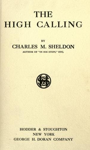 Cover of The High Calling