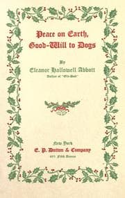 Cover of Peace on earth, good-will to dogs