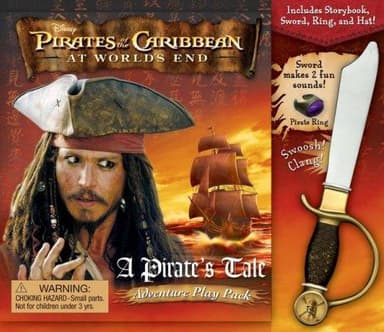 Cover of Disney Pirates of the  Caribbean: At Worlds End Adventure Play Pack: A Pirate's Tale Adventure Play Pack (Pirates of the Caribbean: at Worlds End)