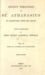 Cover of The orations of S. Athanasius against the Arians