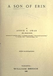 Cover of A son of Erin