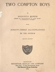 Cover of Two Compton boys