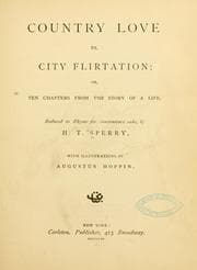 Cover of Country love vs. city flirtation
