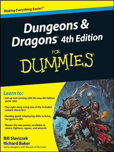 Cover of Dungeons & Dragons 4th Edition for Dummies
