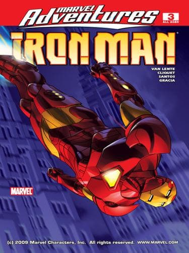 Cover of Marvel Adventures Iron Man