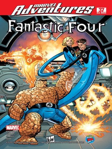 Cover of Marvel Adventures Fantastic Four