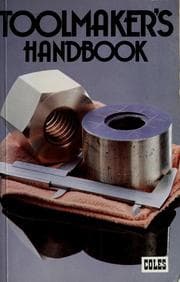 Cover of Toolmaker's handbook