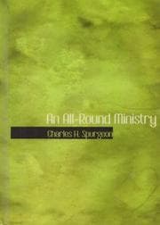 Cover of An all-round ministry