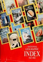 Cover of National geographic index, 1947-1983