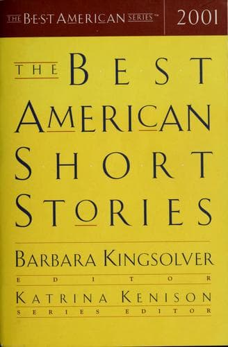 Cover of The Best American Short Stories 2001