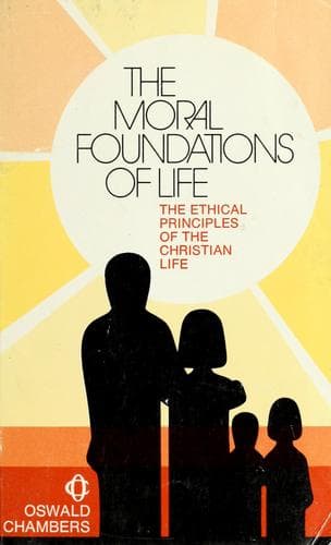 Cover of The moral foundations of life