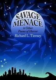 Cover of Savage menace and other poems of horror