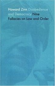 Cover of Disobedience and democracy