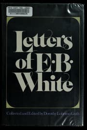 Cover of Letters of E. B. White
