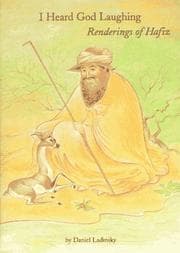 Cover of I heard God laughing : renderings of Hafiz