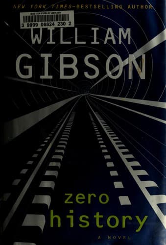 Cover of Zero History