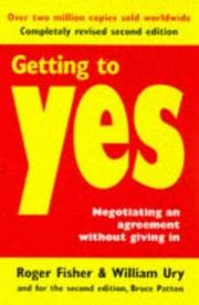 Cover of Getting to Yes Negotiating Agreement Without Giving In