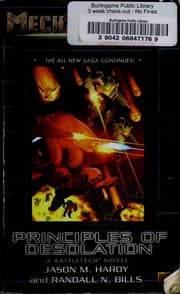 Cover of Principles of desolation