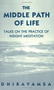 Cover of The middle path of life